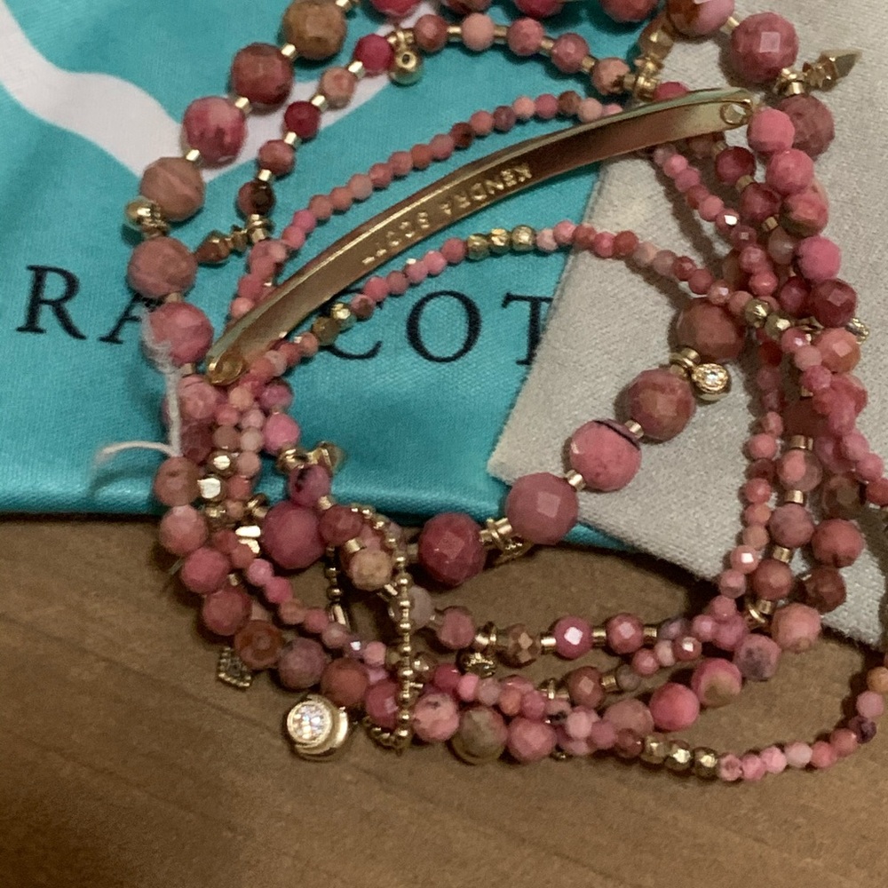 Kendra Scott Mult-Strand Pink Bracelet